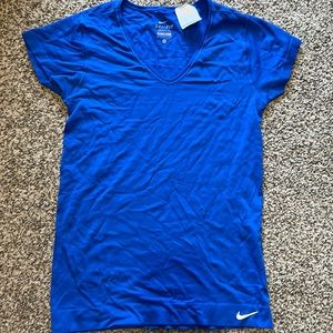Nike royal blue work out shirt